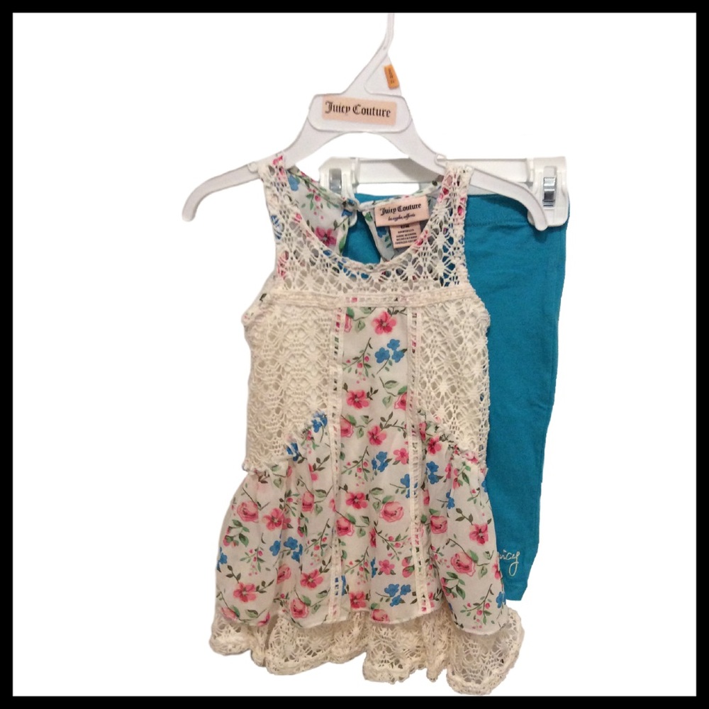 Juicy Couture 2 piece outfit size 12 months